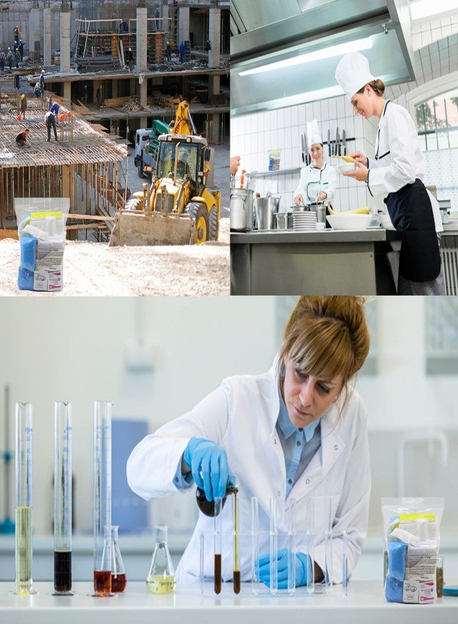 إيفر ريدي فيرست آيد مجموعة إعادة تعبئة أدوات تنظيف سوائل الجسم من إيفر ريدي للإسعافات الأولية مع تعليمات، متوافقة مع معايير إدارة السلامة والصحة المهنية (OSHA) - 31 قطعة - Image 3